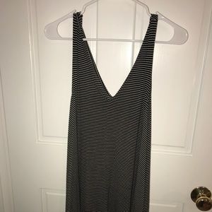 Striped t-shirt dress